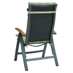 Madison - Tuinstoelkussen Hoge Rug Siem yellow - Ca. 120x50 cm - Set van 4 Online