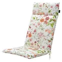 Madison - Tuinstoelkussen Hoge Rug Milly natural - Ca. 120x50 cm - Set van 4 Sale