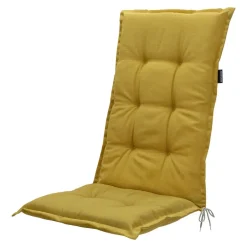 Madison - Tuinstoelkussen Hoge Rug Panama mustard - Ca. 123x50 cm - Set van 4 Hot