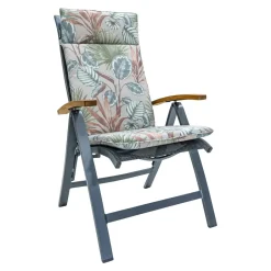 Madison - Tuinstoelkussen Hoge Rug Cala natural - Ca. 120x50 cm - Set van 4 Best