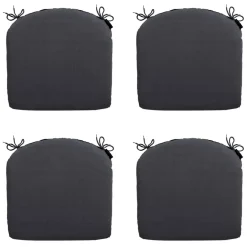Madison - Zitkussen Basic black - Ca. 46x48 cm - Set van 4 New