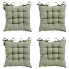 Madison - Zitkussen Toscane Panama sage - Ca. 46x46 cm - Set van 4 Online