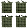 Madison - Zitkussen Toscane Panama green - Ca. 46x46 cm - Set van 4 Online