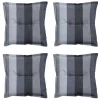 Madison - Zitkussen Victoria grey - Ca. 50x50 cm - Set van 4 Clearance
