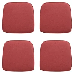 Madison - Zitkussen Wicker Manchester red - Ca. 48x48 cm - Set van 4 Discount