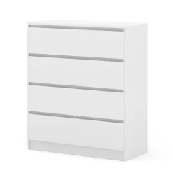 Homlando Maja dressoir S4 40x90x104 cm wit mat met 4 lades Hot