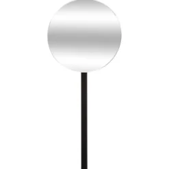 5five Make-up organizer/opberger met spiegel 14 x 14 x 35 cm zalmroze