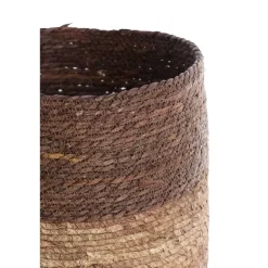 Light & Living Mand Kenmare - Naturel - Ø34cm - Set van 3 New