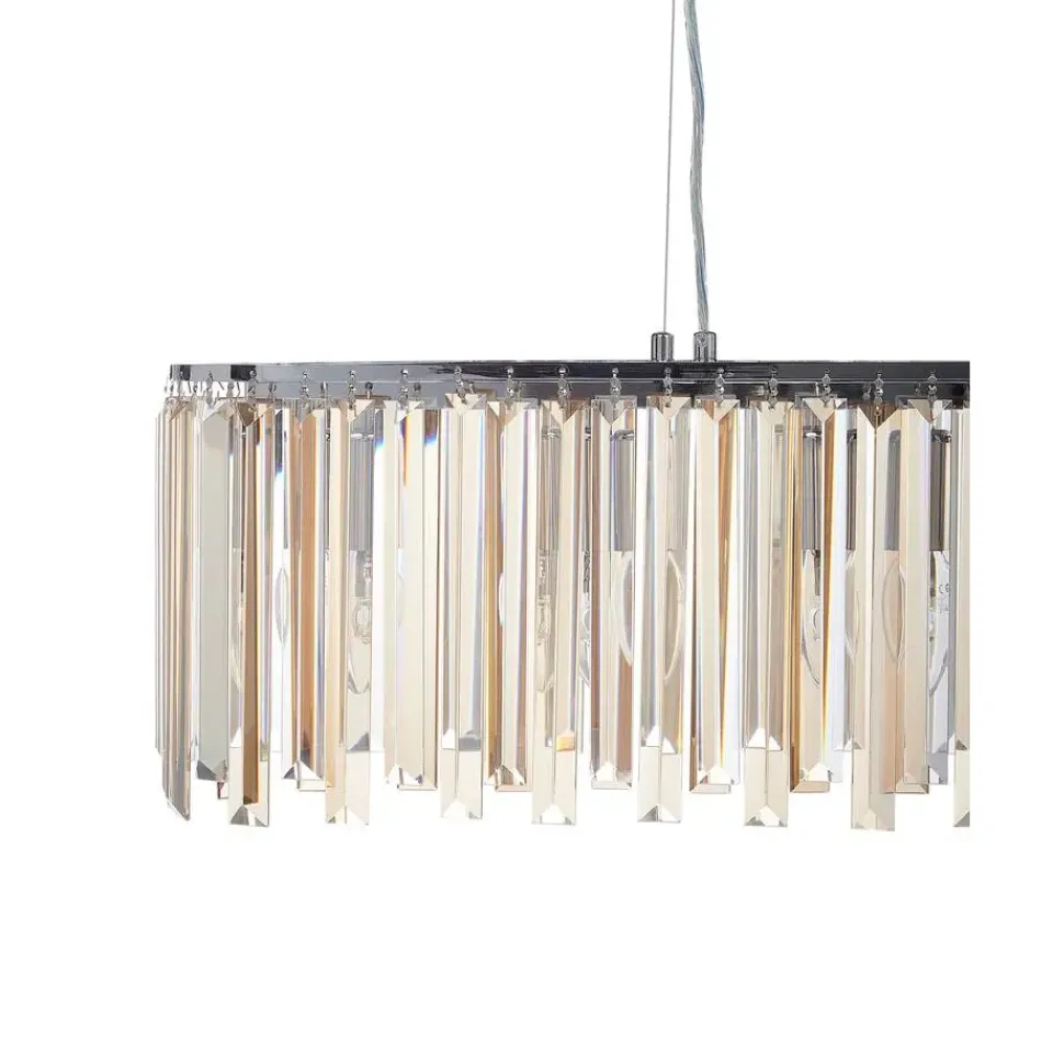 Beliani MANDEO - Kroonluchter - Zilver - IJzer Outlet