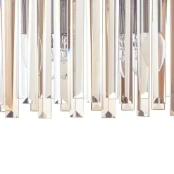 Beliani MANDEO - Kroonluchter - Zilver - IJzer Outlet