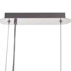 Beliani MANDEO - Kroonluchter - Zilver - IJzer Outlet