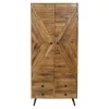 Mangohoutonline - Wandkast Alamo 90cm Rechthoekig - Bruin - Mahom Best