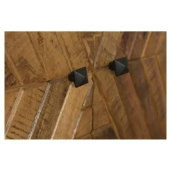 Mangohoutonline - Wandkast Alamo 90cm Rechthoekig - Bruin - Mahom Best