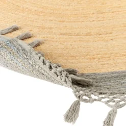 Leen Bakker MARTS - Vloerkleed - Beige/Grijs - 200 cm - Jute Hot