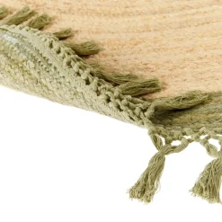 Leen Bakker MARTS - Vloerkleed - Beige/Groen - 200 cm - Jute Best