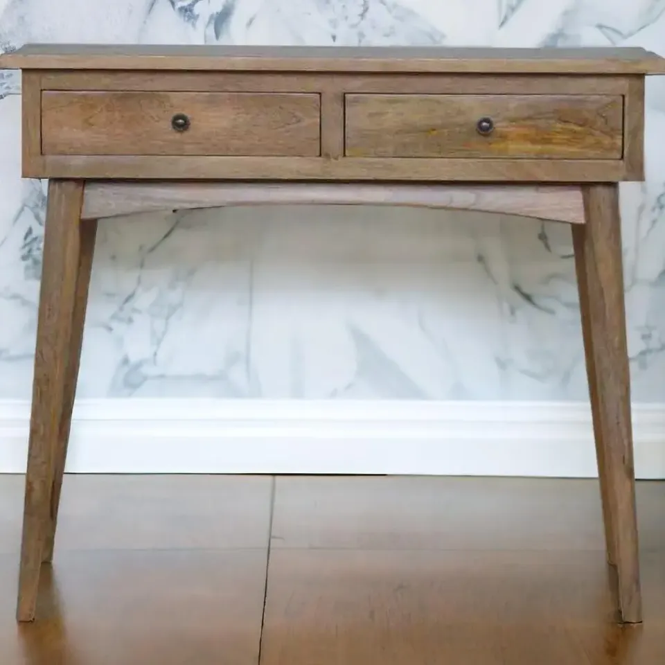 Artisan Furniture Massief Houten Sidetable met 2 Laden Online
