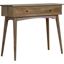 Artisan Furniture Massief Houten Sidetable met 2 Laden Online