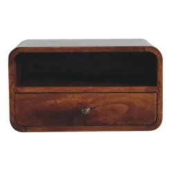 Artisan Furniture Massief Houten Vloeiende Eiken Sidetable Online