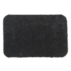 Leen Bakker Mat Aqua-Luxe - antraciet - 40x60 cm