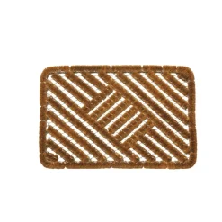 Leen Bakker Mat Draco - kokos - 39x59 cm