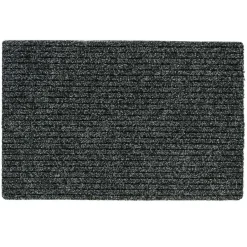 Leen Bakker Mat Troika - antraciet - 50x80 cm Clearance