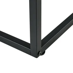 Beliani MAUK - Consoletafel - Zwart - MDF