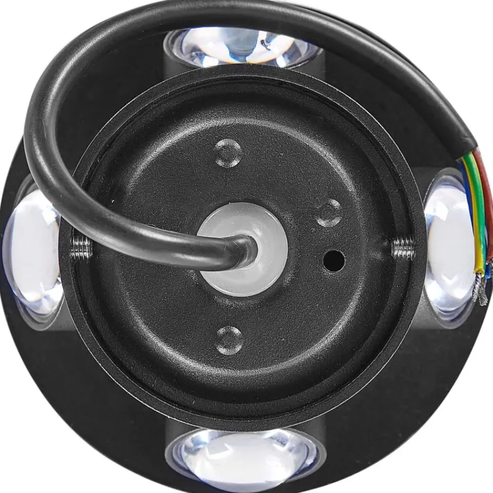 Beliani MAURICE - Wandlamp set van 2 - Zwart - Aluminium Outlet