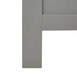 Beliani MAYENNE - Tweepersoonsbed - Grijs - 140 x 200 cm - Dennenhout Outlet