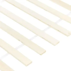 Beliani MAYENNE - Tweepersoonsbed - Grijs - 140 x 200 cm - Dennenhout Outlet