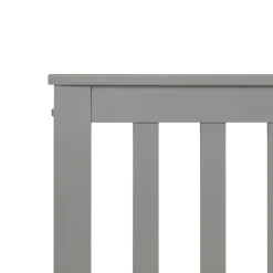 Beliani MAYENNE - Tweepersoonsbed - Grijs - 140 x 200 cm - Dennenhout Outlet