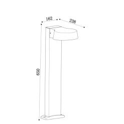 Maytoni Outdoor - Landschapsverlichting Share - Grafiet Best