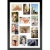 Merkloos MDF Fotokader - voor 12 Foto's van 10x15cm - Fotolijst 40x60cm - Zwart Hot