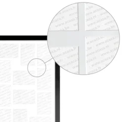 Merkloos MDF Fotokader - voor 12 Foto's van 10x15cm - Fotolijst 40x60cm - Zwart Hot