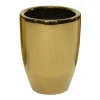 Mega Collections Bloempot Emperor - rond - goud - D26 x H35 cm Discount