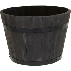 Mega Collections Plantenbak/bloempot Barrel - D40 x H24 cm Sale