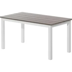 Beliani MESSINA - Loungeset voor 5 - Beige - Aluminium Discount