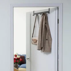 ACAZA Metalen Deurkapstok Deurhanger Kapstok voor Handdoek en Kleding, Metaal, Zwart Discount