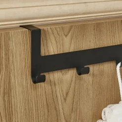 ACAZA Metalen Deurkapstok Deurhanger Kapstok voor Handdoek en Kleding, Metaal, Zwart Discount