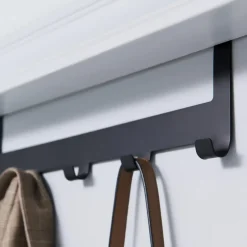 ACAZA Metalen Deurkapstok Deurhanger Kapstok voor Handdoek en Kleding, Metaal, Zwart Discount