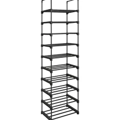 Merkloos Metalen Schoenenrek met 10 Planken, Standplank, Multifunctioneel Best