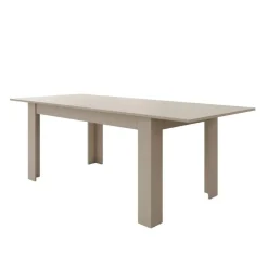 Meubella - Eetkamertafel Uverta - Beige - 220 cm - Uitschuifbaar Sale