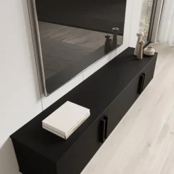 Meubella - Hydra - TV-Meubel - Zwart - 180 cm Best