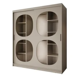 Meubella - Kledingkast Bravanti - Beige - 180 cm Online