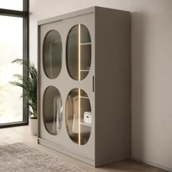 Meubella - Kledingkast Bravanti - Beige - 150 cm Sale