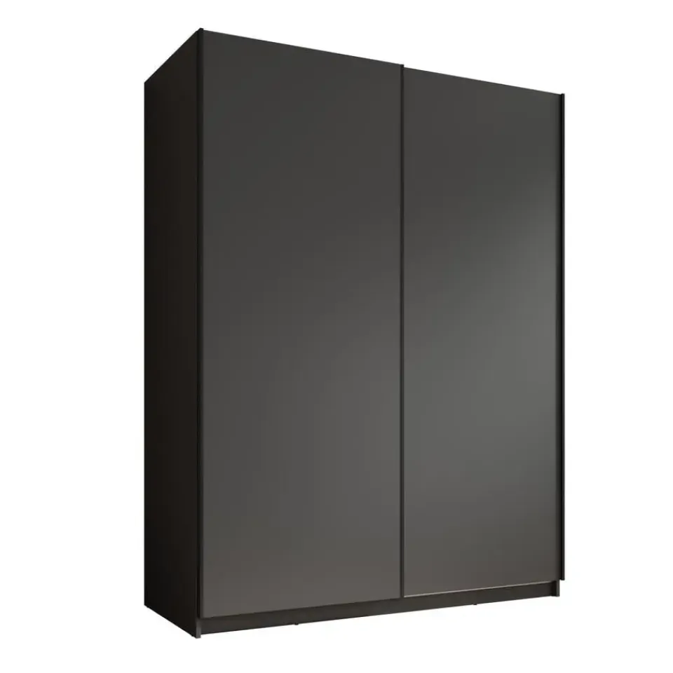 Meubella - Kledingkast Ganaro - Grijs - 150 cm Best