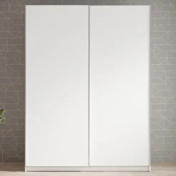 Meubella - Kledingkast Ganaro - Wit - 150 cm Hot