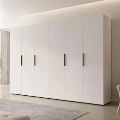 Meubella - Kledingkast Marquesa - Wit - 300 cm Online