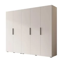Meubella - Kledingkast Marquesa - Wit - 250 cm Clearance