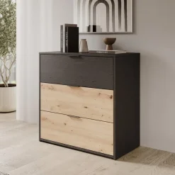 Meubella - Ladekast Augustus - Eiken - 80 cm