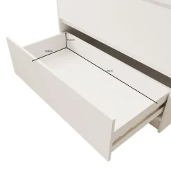 Meubella - Ladekast Brett - Wit - 99 cm Sale